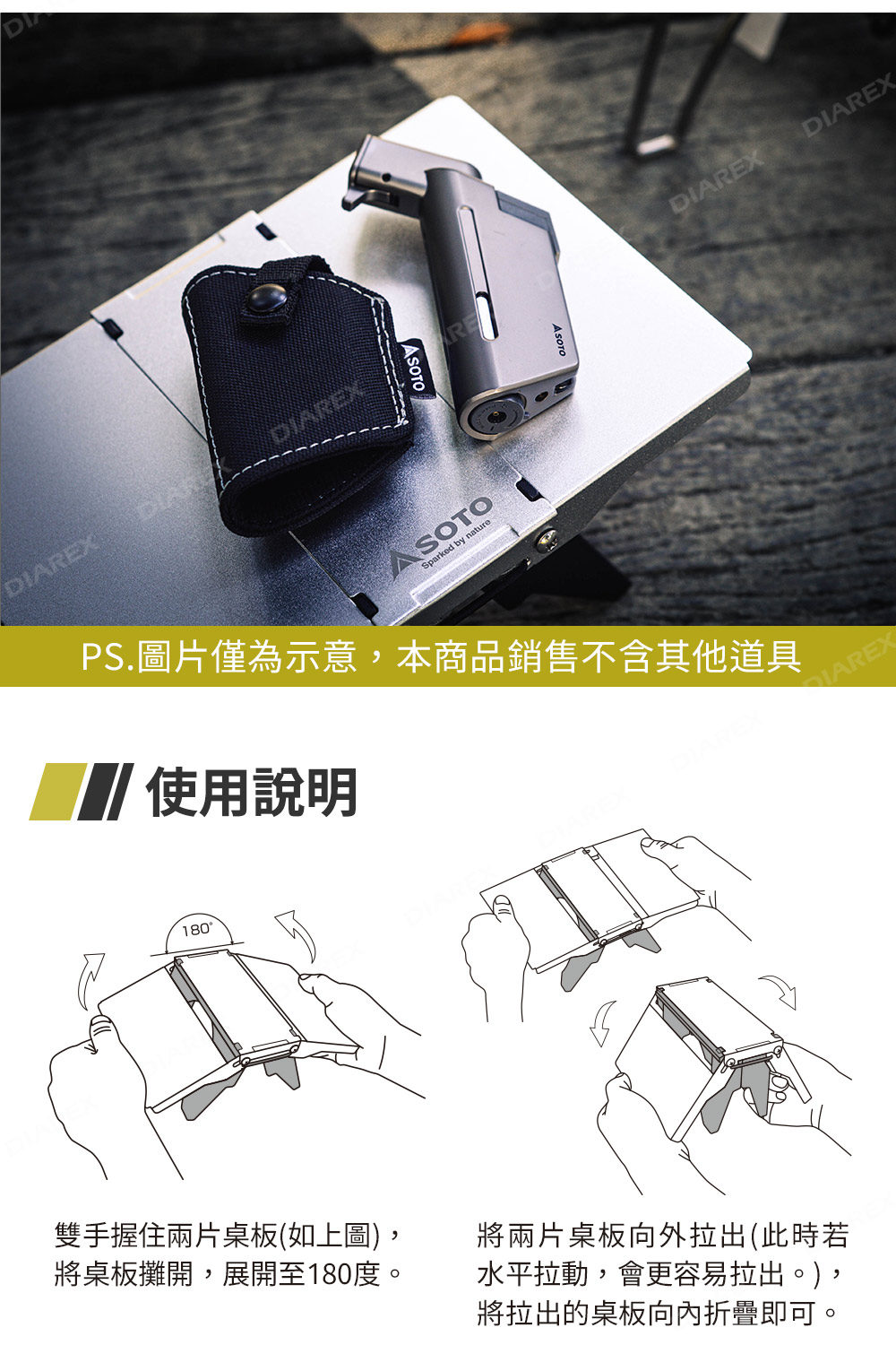 桌面覆蓋瓦斯罐,聰明擅用空間