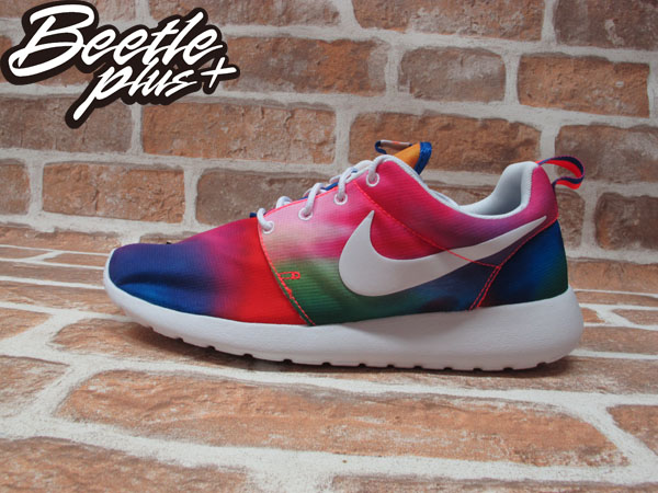 nike roshe run rainbow