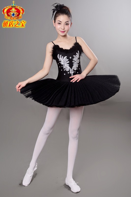 新款专业芭蕾舞裙 成人芭蕾练功服纱裙蓬蓬裙 小天鹅演出服