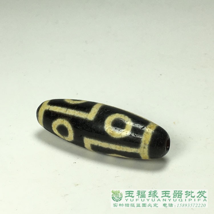 原礦西藏六眼風化紋大孔天珠至純老天珠天然6眼老礦手鏈串吊墜| 協貿