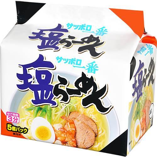 【豆嫂】日本泡麵 三洋 札幌一番包麵(5包/袋)