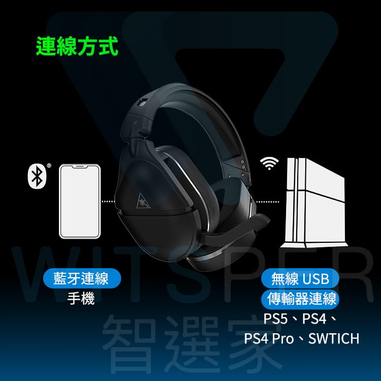 Turtle Beach Stealth 700 Gen 2無線耳罩電競耳機｜電競新標竿為遊戲而