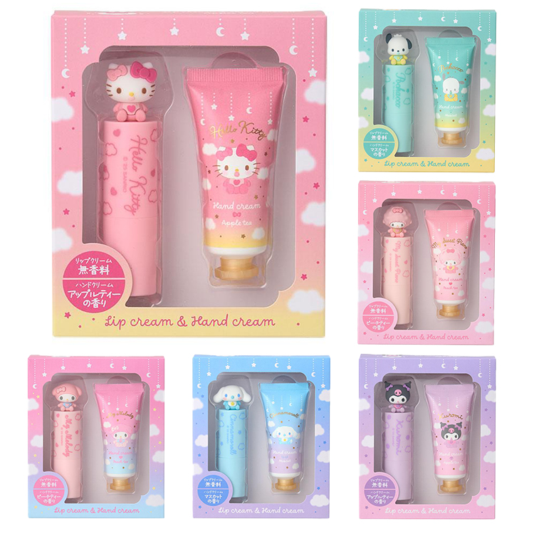 三麗鷗 2025禮盒組 造型護唇膏 護手霜禮盒