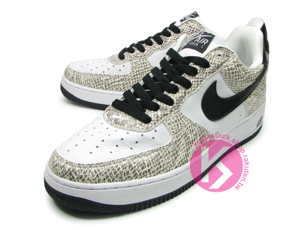 2006 稀少商品日本限定NIKE AIR FORCE 1 '06 CO.JP 複刻白蛇蛇紋AF