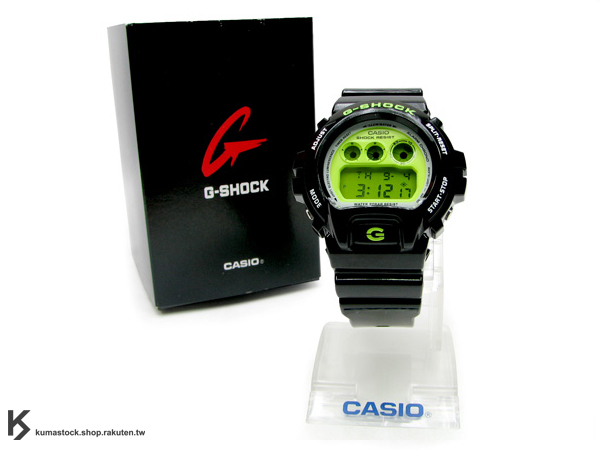 Kumastock特別入荷CASIO G-SHOCK ” Crazy Color系列” DW-6900CS-1 黑綠