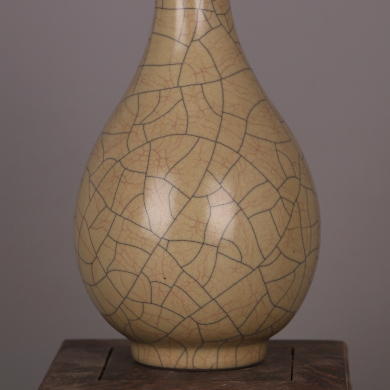 唐物 哥窯 瓶 明時代 中国美術 古玩 SN91 唐物 哥窯 瓶 明時代 中国