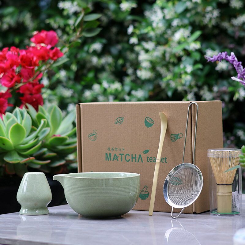 熱銷抹茶綠Japanese Matcha Tea Set 日 餐具/杯具 咖啡茶具/酒具 8