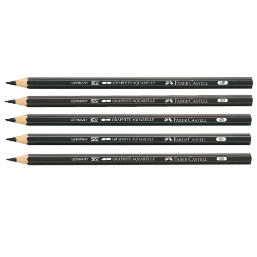 Faber Castell 輝柏水墨素描鉛筆hb 2b 4b 6b 8b 6支入 盒 永昌文具用品有限公司直營店 樂天市場rakuten