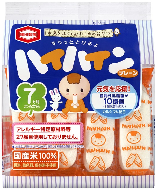 【豆嫂】日本龜田製菓嬰兒米菓(原味)
