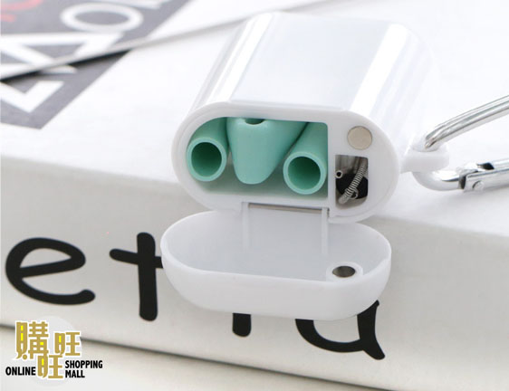 潮流小物充電盒造型食用矽膠保吸管組 (可折疊/附刷子/好收納)