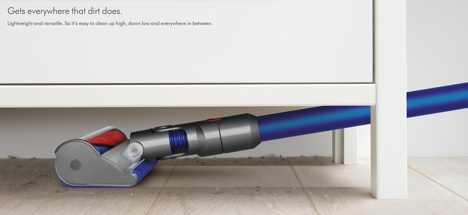 Dyson Direct Inc Dyson V7 Fluffy Hard Floor Cordless Vacuum Cleaner Blue New