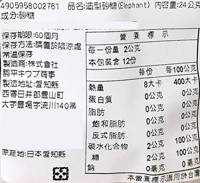 【豆嫂】日本糖果 造型砂糖杯緣子(多款式)