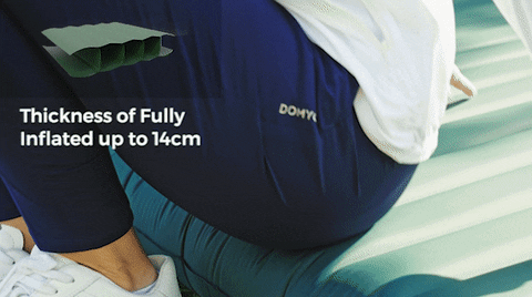 Thickness of FullyInflated up to 14cmDOMY