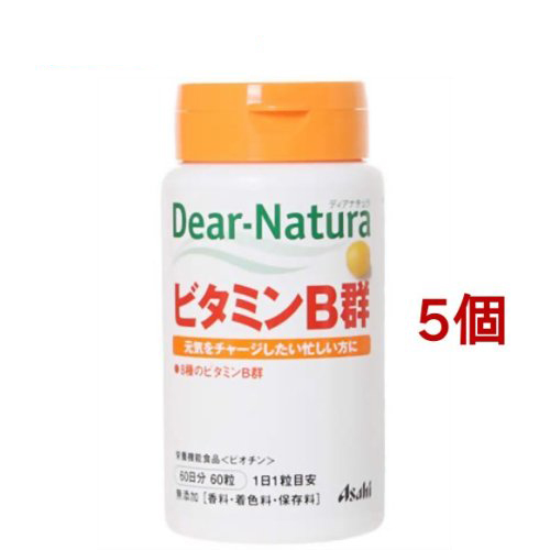 Dear-Natura 維他命B群 60天份 (60顆*5罐) | 日本必買 | 日本樂天熱銷