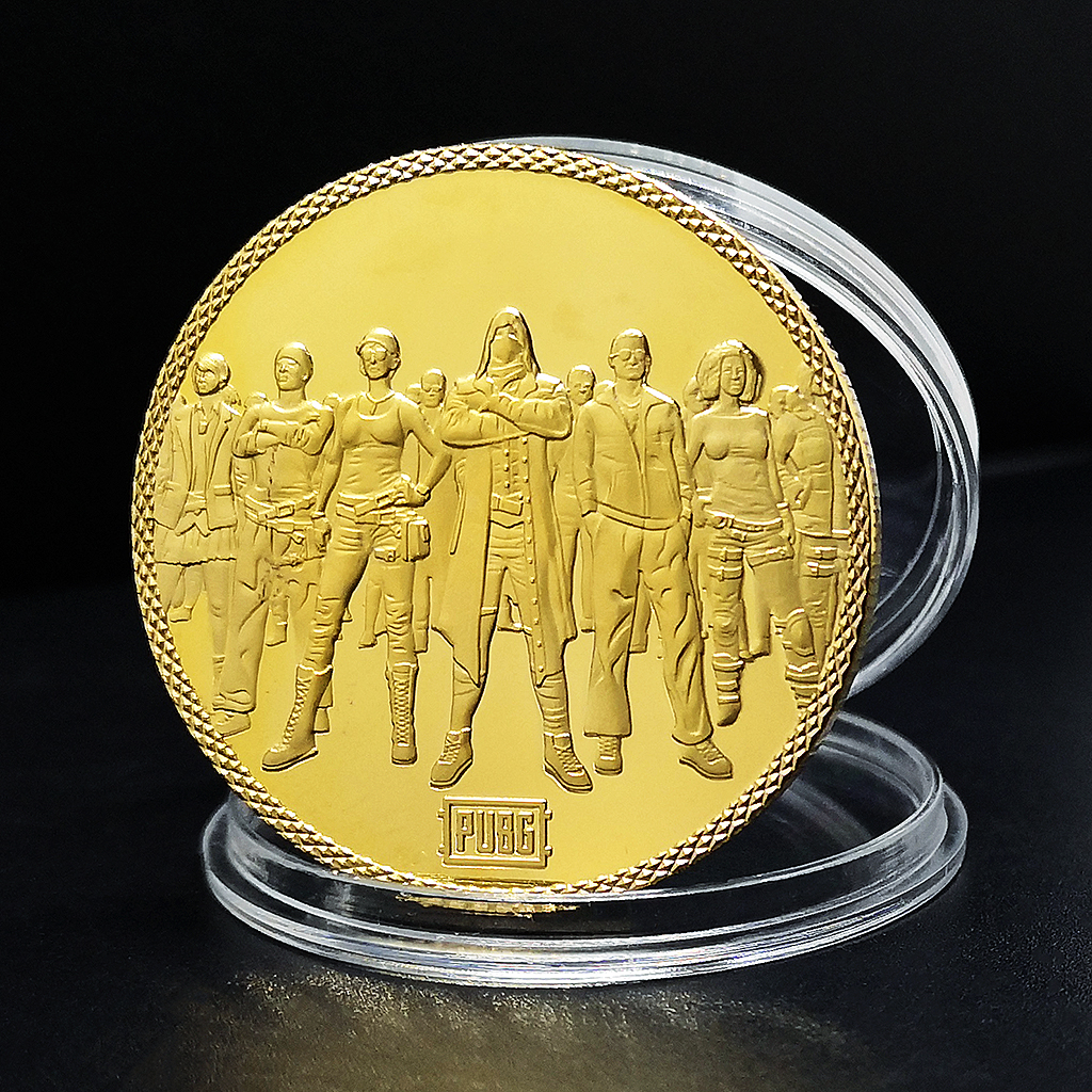 PUBG大吉大利吃雞幸運幣絕地求生游戲競技硬幣金幣銀幣紀念章| 協貿國際日用品生活3館| 樂天市場Rakuten