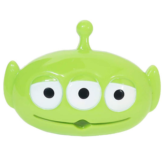 小礼堂〕迪士尼 三眼怪 大脸造型气垫蛋形梳《绿》气垫梳.按摩梳