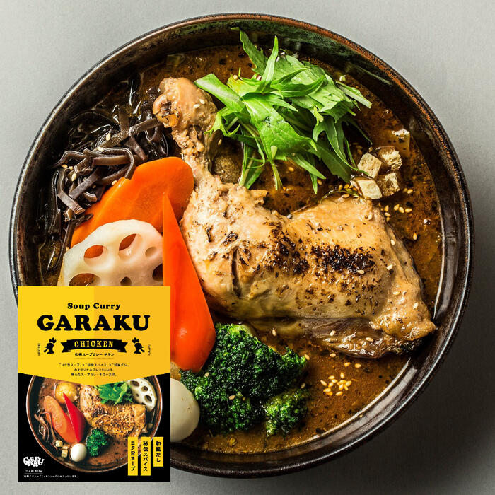 GARAKU 湯咖哩GARAKU 札幌雞肉湯咖哩 1份(350g)  湯咖哩日本必買 | 日本樂天熱銷