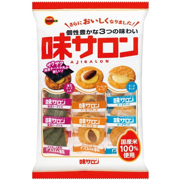 【豆嫂】日本零食 Bourbon北日本味沙龍米果(新包裝新口味)