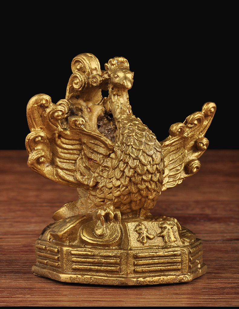 四神獸一套純銅風水招財擺件青龍白虎朱雀玄武八卦四方神四大神獸| 協貿