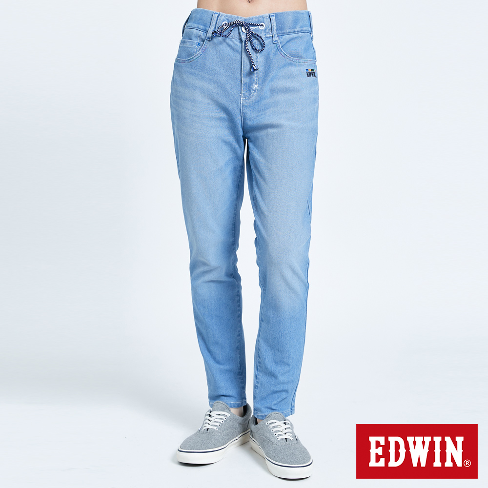 特降品↘EDWIN JERSEYS 迦績PK EJ6 冬奧款錐形牛仔褲-男款重漂藍 