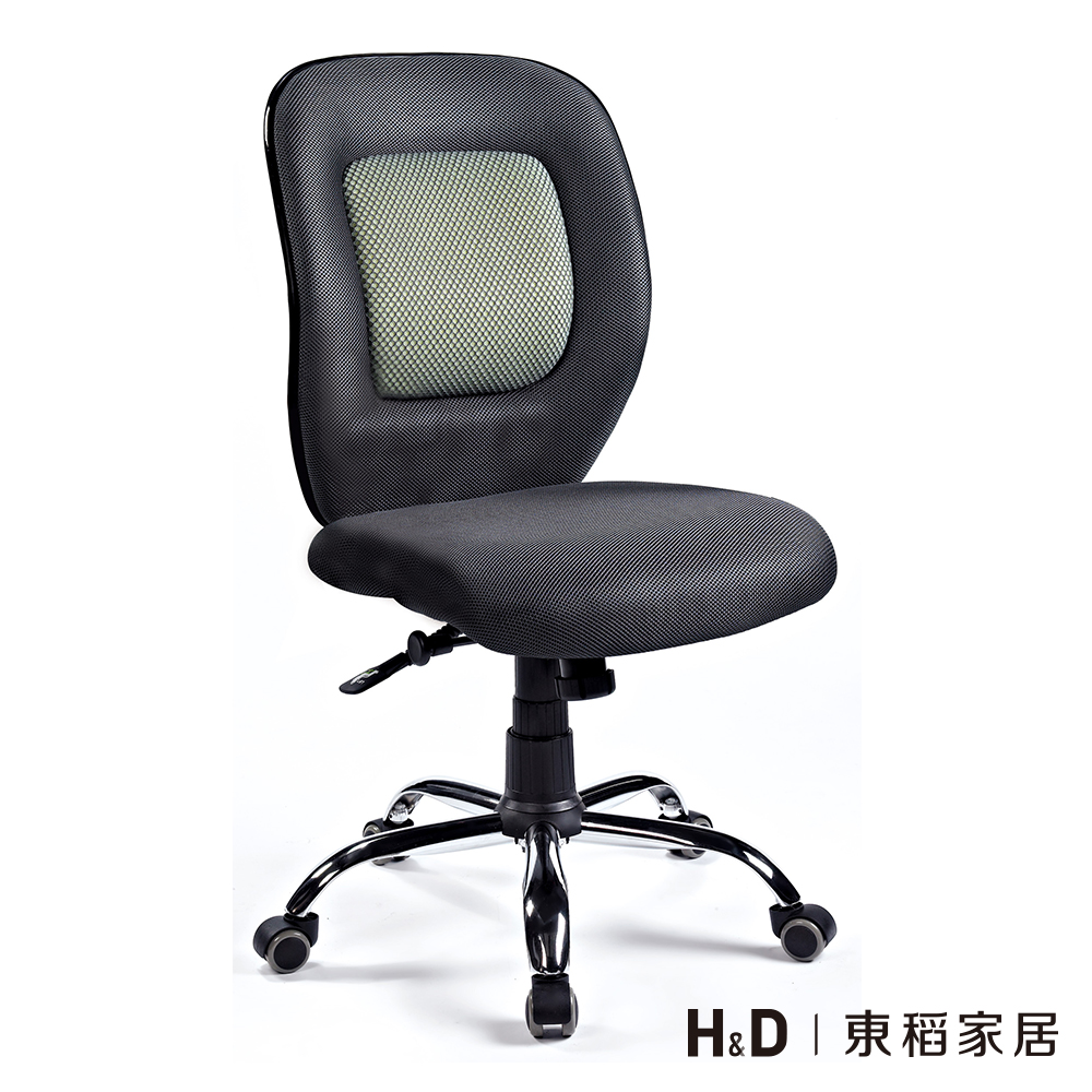 灰網無扶手辦公椅 電腦椅" title=