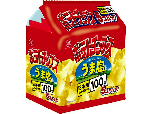 【豆嫂】日本零食 湖池屋 洋芋片(五包入)
