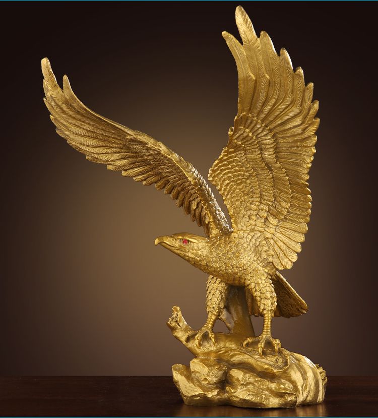 銅器 大展宏図 雄鷹展翅 家庭 応接間 事務室 装飾品 置物 銅器 大展宏図 雄鷹展翅 家庭 応接間 事務室 装飾品 置物 - メルカリ