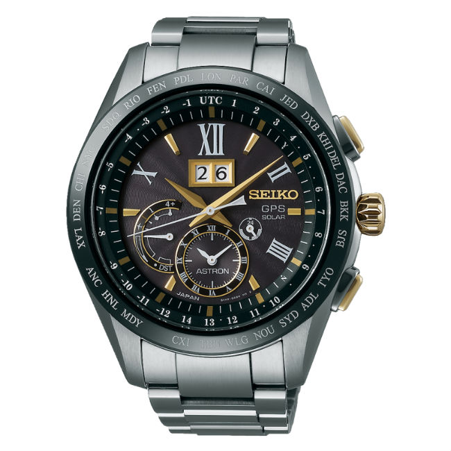 Seiko 精工錶Astron 8X42-0AB0G(SSE139J1) 太陽能GPS對時大視窗日期鈦