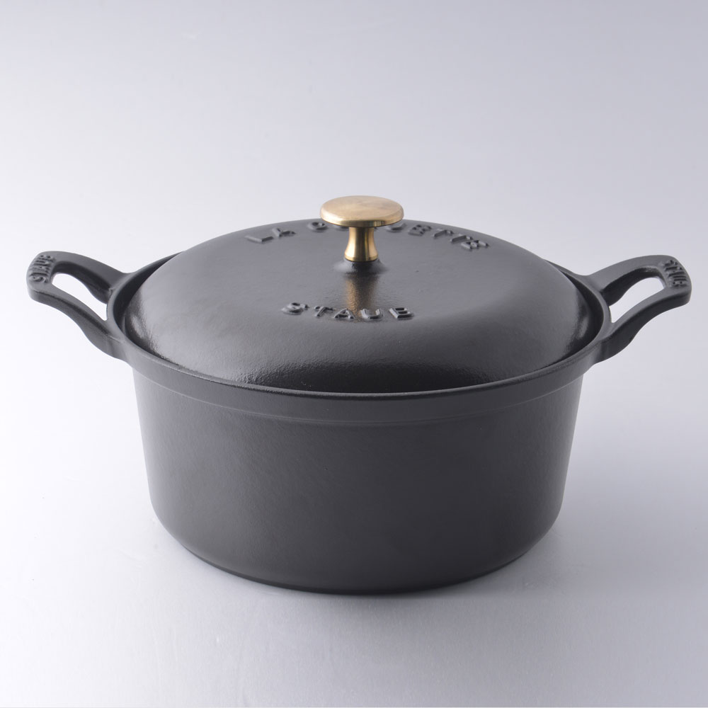 在庫あり 即納】 staub鍋 Black 28cm hirota.com.br