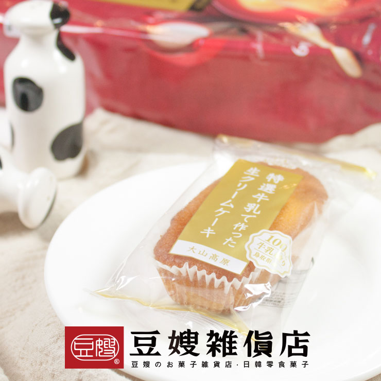 【豆嫂】日本零食 丸中濃厚鮮奶油蛋糕(6入)
