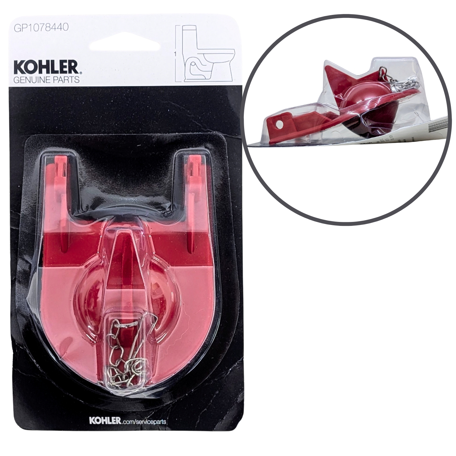 5美國直購] KOHLER 83064 84995 1078440 止水橡皮墊1入原廠美國