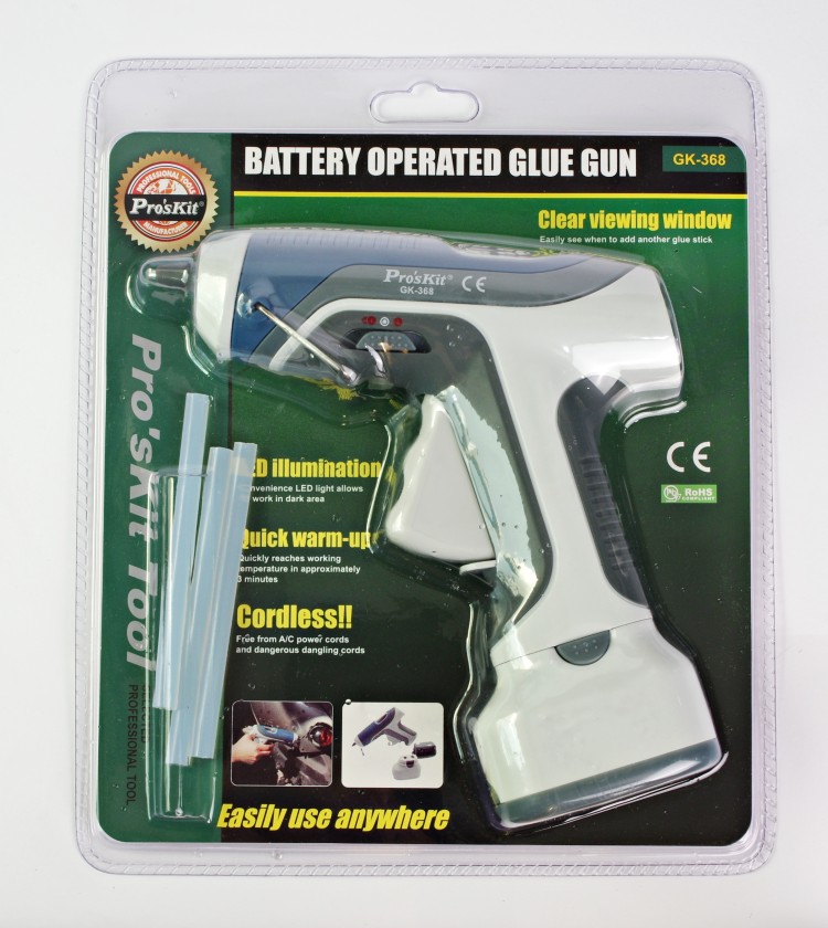 Pro'sKit Battery Operated Glue Gun GK-368