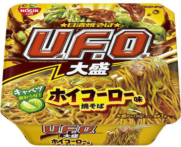 【豆嫂】日本泡麵 日清 UFO 大盛 蔬菜回鍋肉炒麵(130g)