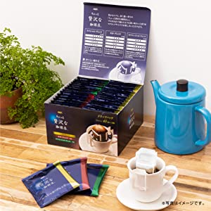 ちょっと贅沢な珈琲店　ドリップコーヒー　香り楽しむバラエティアソート40P