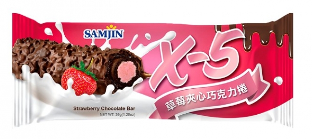 【豆嫂】韓國零食 X-5花生巧克力捲心酥(人氣推薦)(多口味)