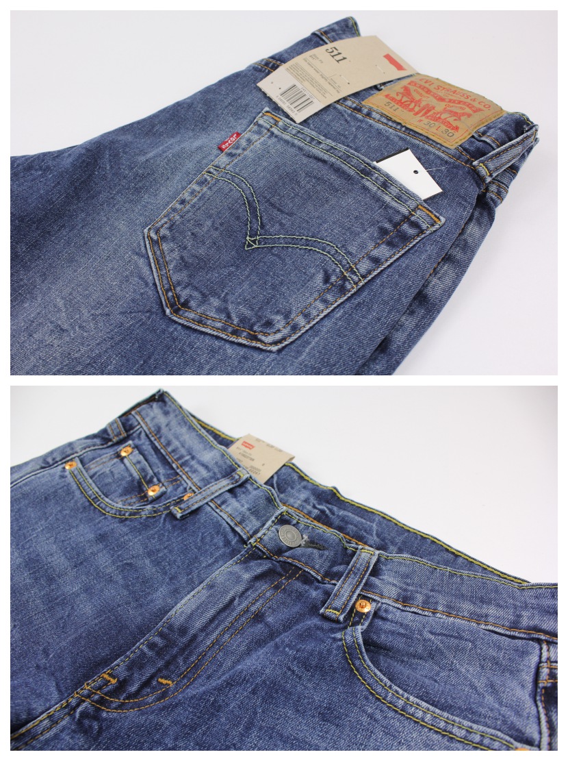 美國百分百【全新真品】Levis 511 Slim Fit 男款牛仔褲直筒褲合身30 32