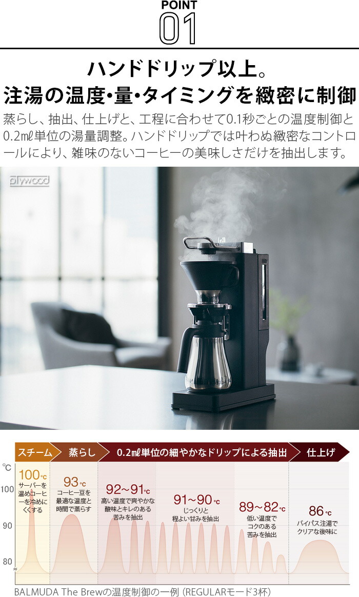 日本BALMUDA The Brew 咖啡機/ K06A-BK - 日本必買｜件件含運｜日本