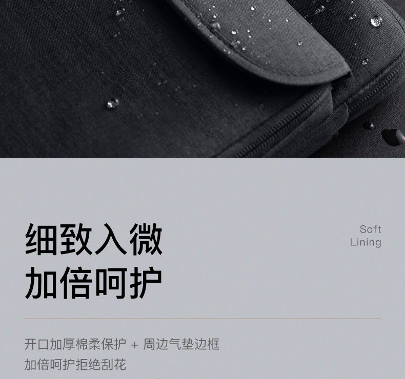inateck電腦包筆電手提斜背男女通勤差旅公文包適用13寸 包/箱/袋 背包/書包/肩包 9