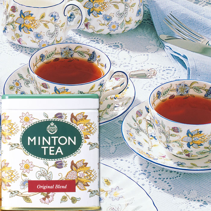 MINTON TEA 原創混茶 罐裝 ［繼承傳統的正宗英國紅茶 MINTON TEA］ | MINTON 森半 紅茶  茶 葉 禮物 禮品 水出 冷泡紅茶 美味小禮物 英國 罐裝 茶葉 混茶 比價日本必買 | 日本樂天熱銷