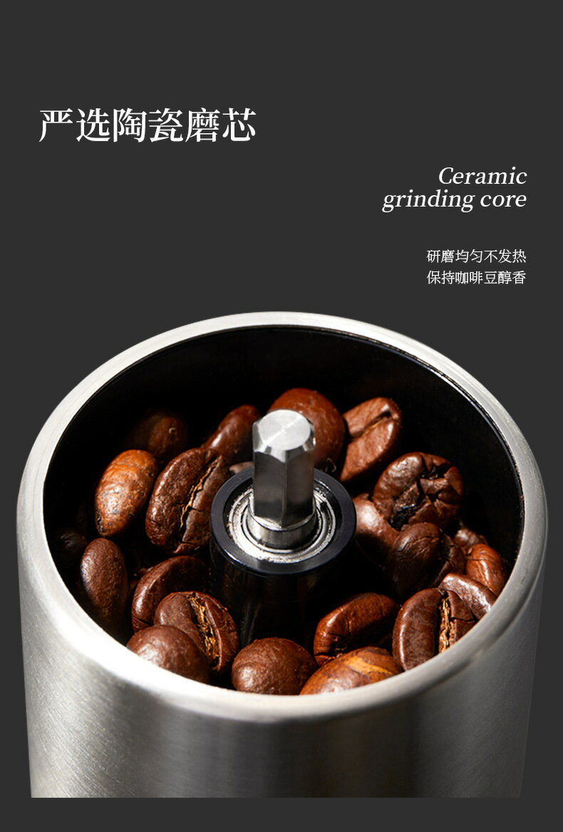 手沖咖啡套裝禮盒裝家用美式帶秤組合器具6件套禮品禮盒升級 餐具/杯具 咖啡茶具/酒具 6