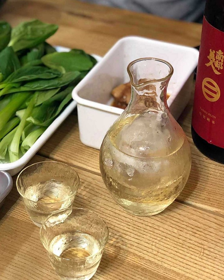 東洋佐佐木．高瀨川琥珀冷酒壺杯｜日本製酒器冷酒壺高瀨川琥珀槌