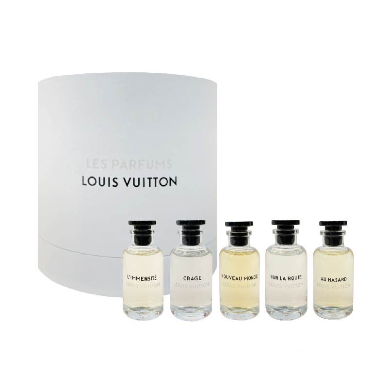 🌟限量10組LOUIS VUITTON LV 男性淡香精迷你香水套裝五件組禮盒10ML*5