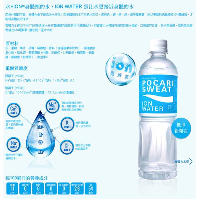 寶礦力水得ion Water 低卡運動飲料 580ml 4 組 大買家 大買家網路量販店 官方直營 Rakuten樂天市場