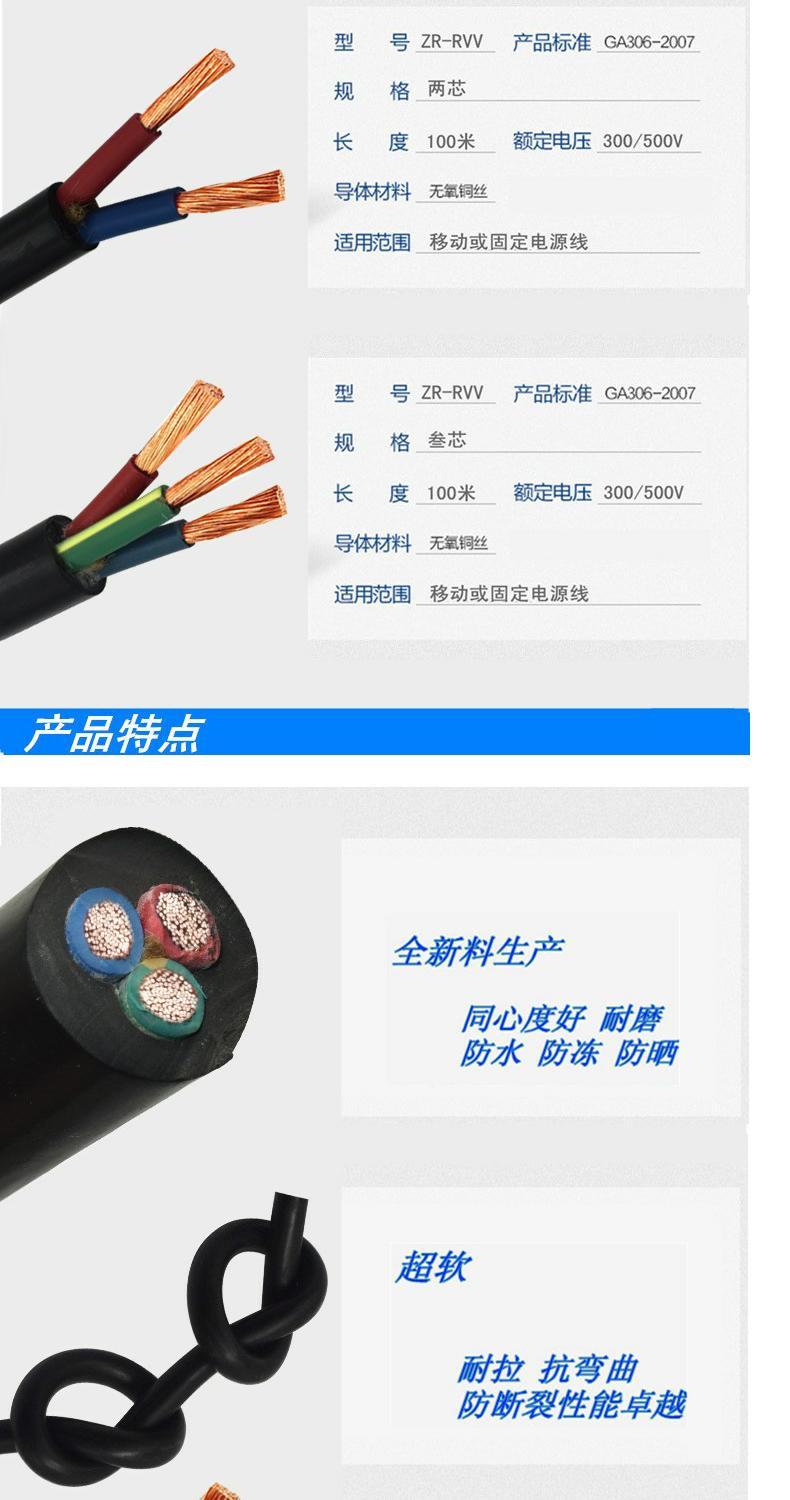 32.平方電線電纜線農用三相380v家用三芯三線銅芯電線多股軟線| 協貿國際日用品生活11館| 樂天市場Rakuten