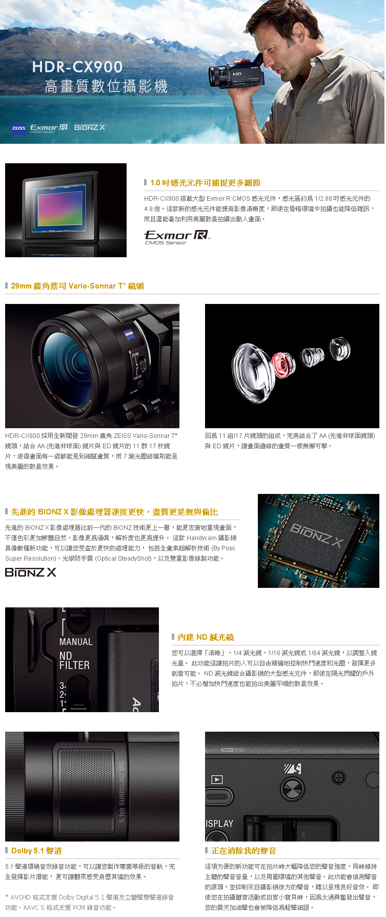 Sony HDR-CX900