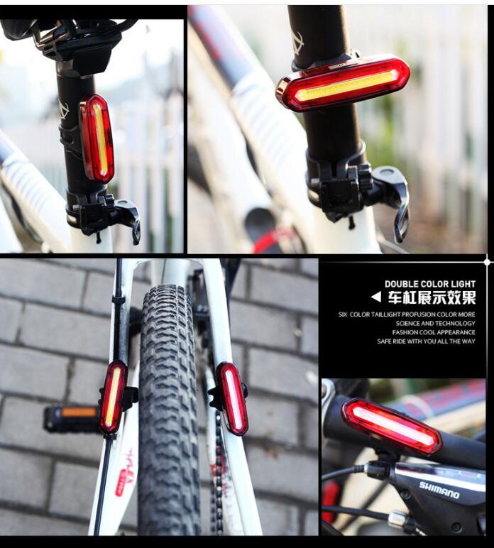 DOUBLE COLOR LIGHT 车杠展示效果 COLOR TAILLIGHT PROFUSION COLOR MORESCIENCE AND TECHNOLOGYFASHION COOL APPEARANCESAFE RIDE WITH YOU ALL THE WAYSHIMANO