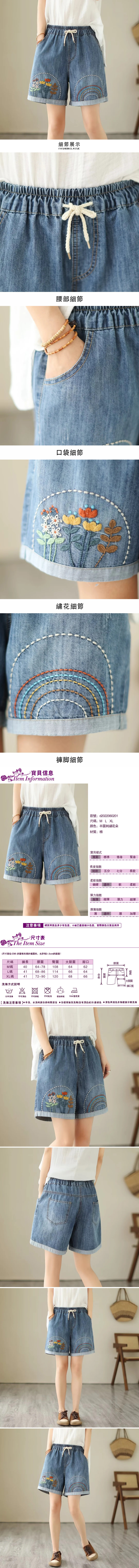 女牛仔短褲
