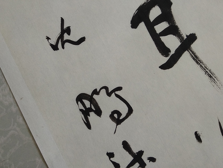 沈鵬書法對聯 沈鵬書法對聯草書藝術微噴復制品宣紙畫芯名人字畫新中式裝飾畫