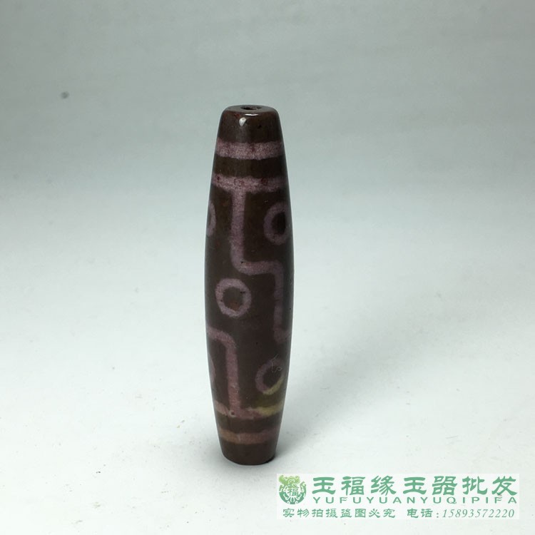西藏老天珠滿朱砂天珠原礦吊墜項鏈三六九眼天珠霸氣男女天珠項鏈| 協貿