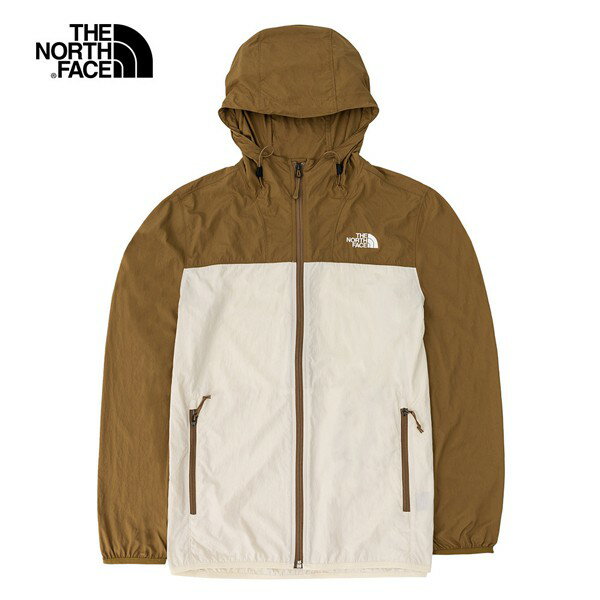 美國[The North Face]M UPF WIND JACKET/ 男款防曬收納透氣輕薄外套